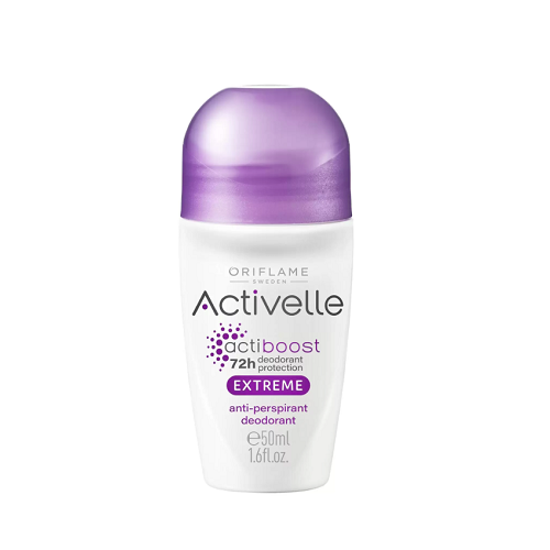 مام دئودورانت 72 ساعت بنفش اکتیول اوریفلیم Activelle Extreme