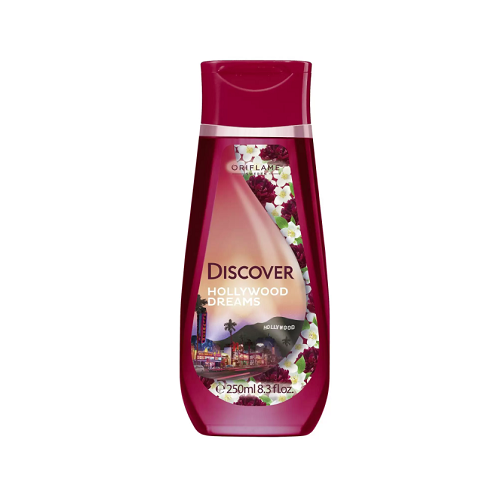 شامپو بدن دیسکاور هالیوود قرمز گل یاس اوریفلیم DISCOVER Oriflame