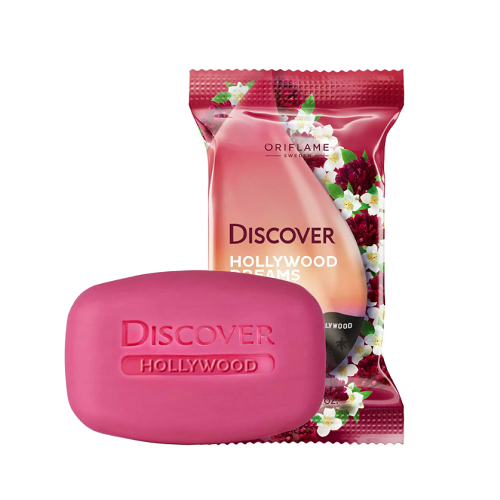 صابون دیسکاور هالیوود قرمز گل یاس اوریفلیم DISCOVER Soap Oriflame