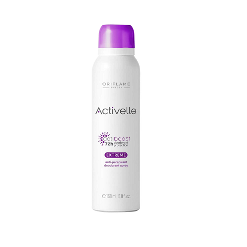 اسپری ضد تعریق دئودورانت اکستریم اکتیول اوریفلیم Extreme Deodorant