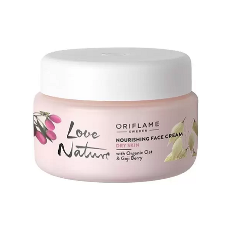 Nourishing Face Cream with Organic Oat & Goji Berry