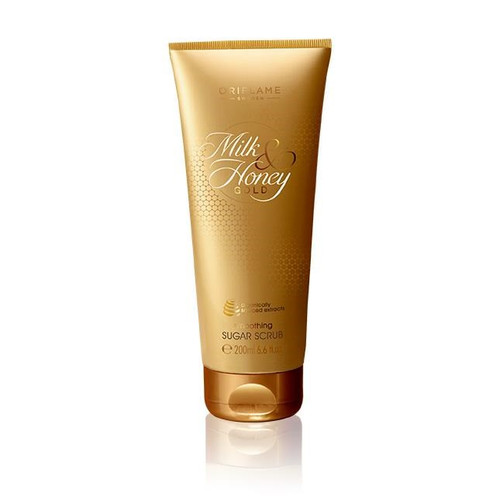 اوریفلیم اسکراب لایه بردار بدن شکری شیروعسل Milk & Honey Gold Sugar