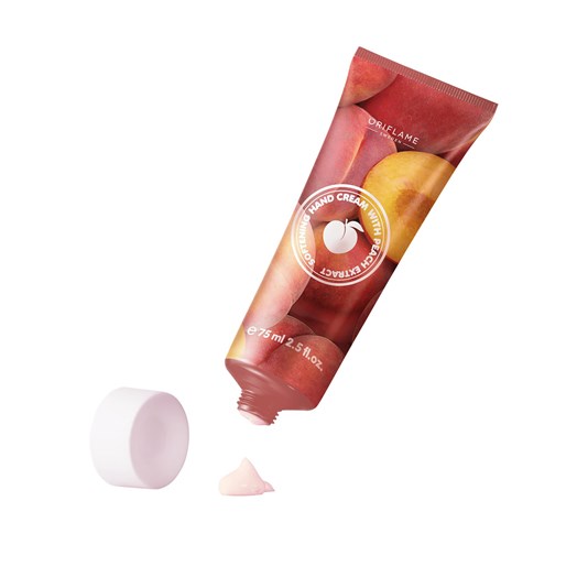 کرم دست با عصاره هلو هندکر اوریفلیم Hand Cream Oriflame