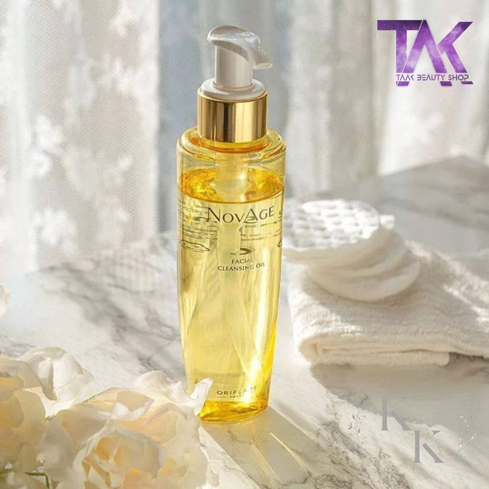 روغن پاک کننده صورت نوایج اوریفلیم Novage Cleansing Oil Oriflame