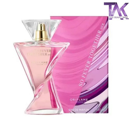 عطر ادوپرفیوم زنانه سو فیور توگدر اوریفلیم SO FEVER Oriflame