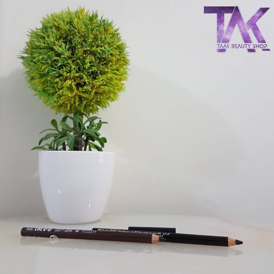 اوریفلیم مداد چشم سری آنکالر OnColour رنگ مشکی و قهوه‌ای