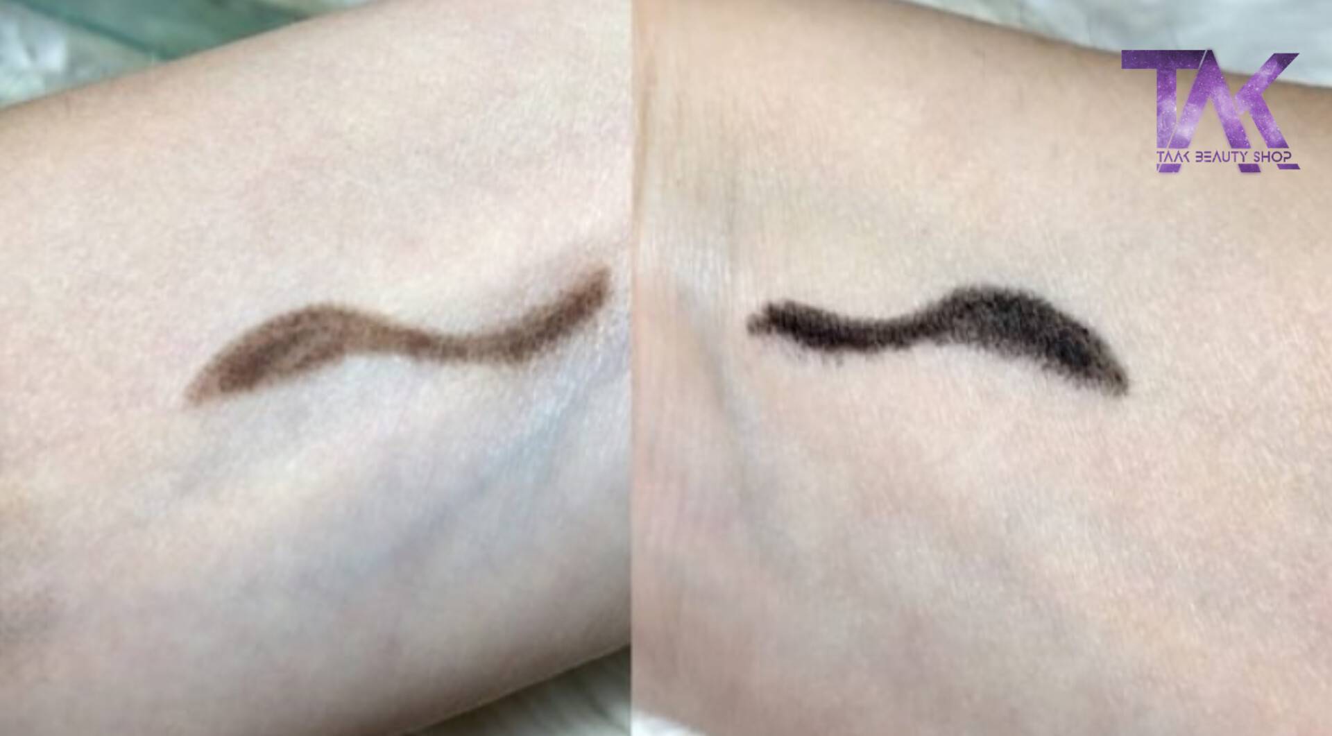 اوریفلیم مداد چشم سری آنکالر OnColour رنگ مشکی و قهوه‌ای