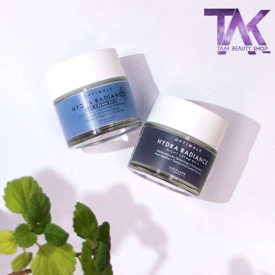 اوریفلیم کرم شب آبرسان هیدرا رادیانس اپتیمالز Optimals Cream